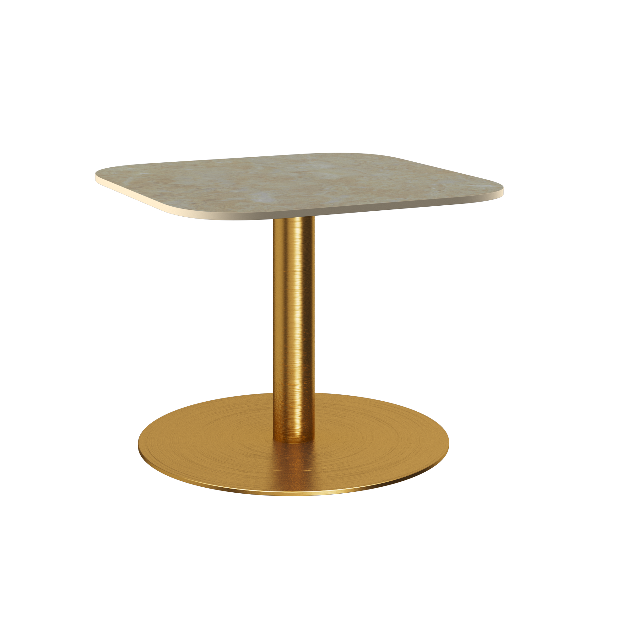Halo Side Table (60cm Rounded Square)