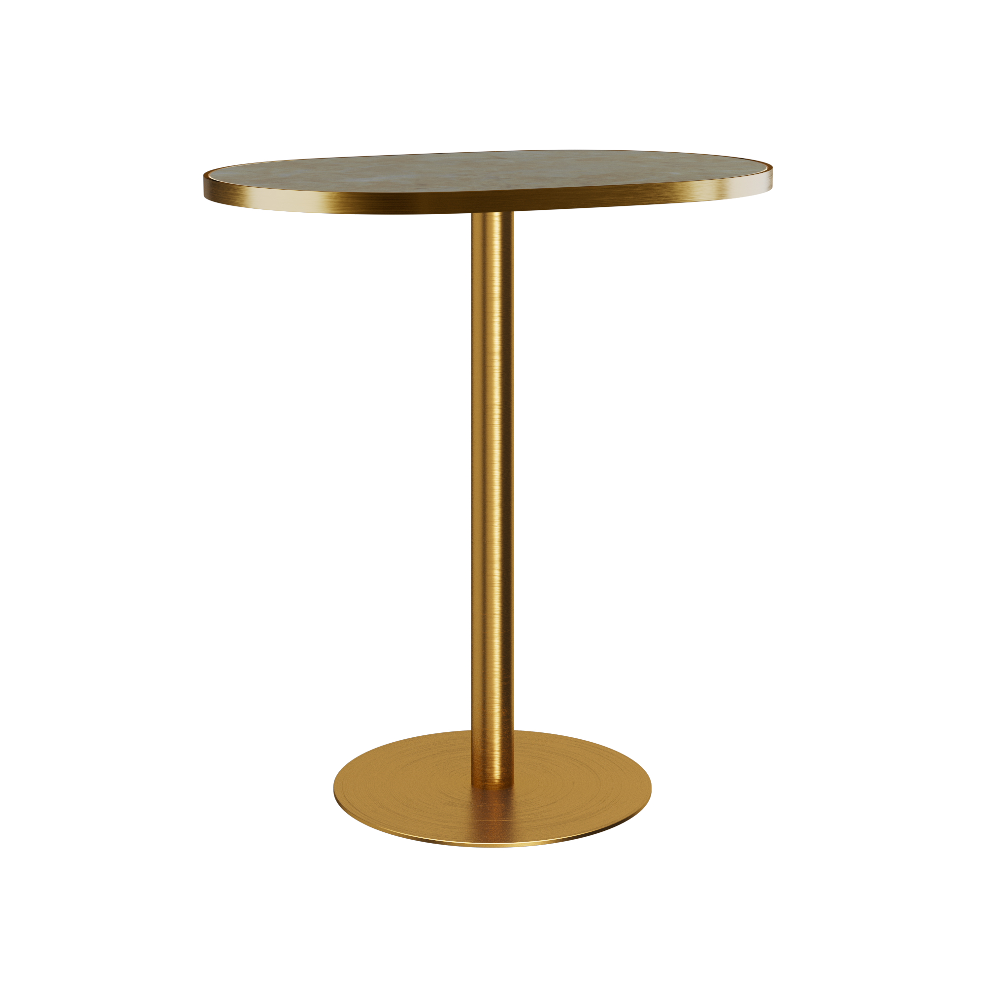 Halo Bar Table (Oblong) With Rim
