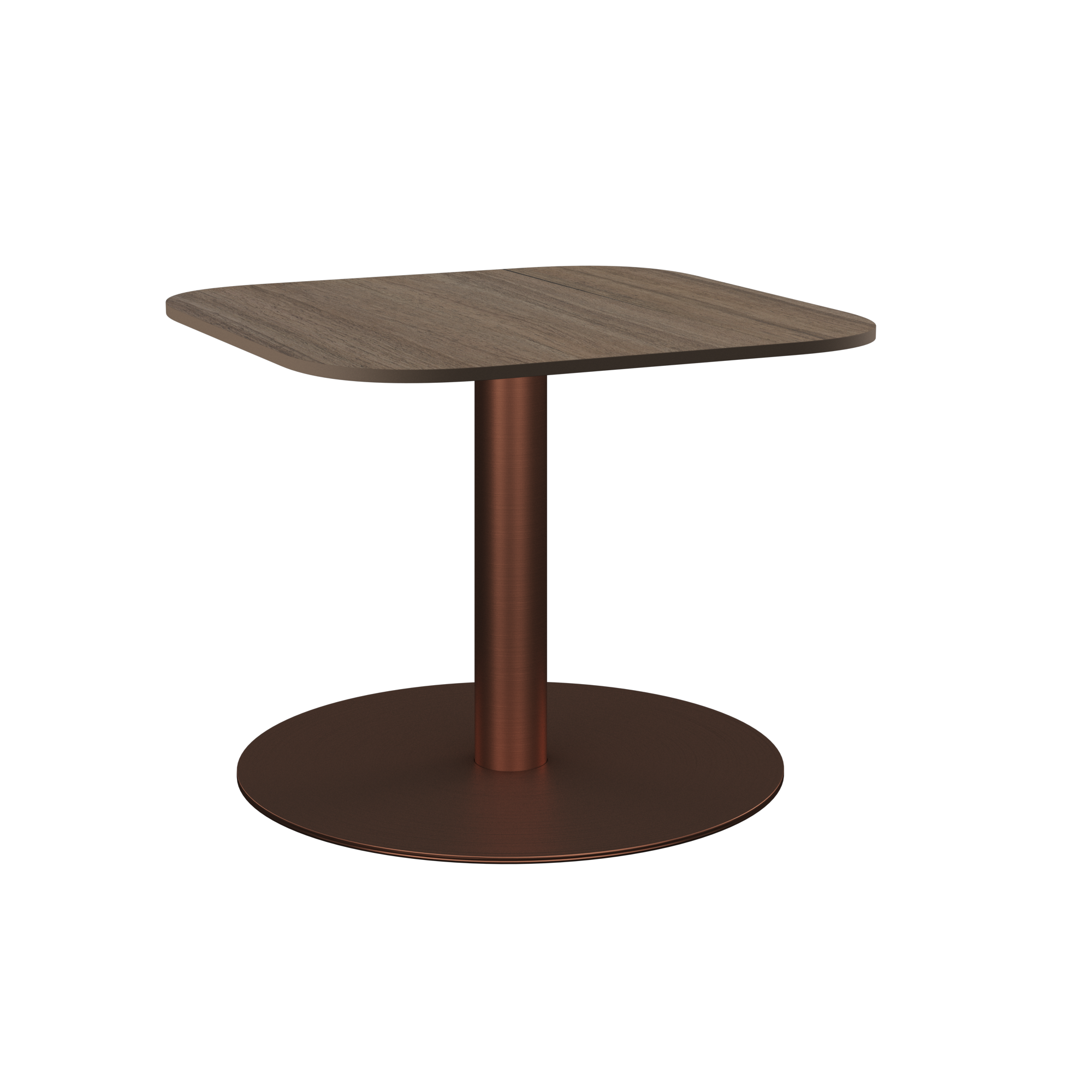 Halo Side Table (60cm Rounded Square)
