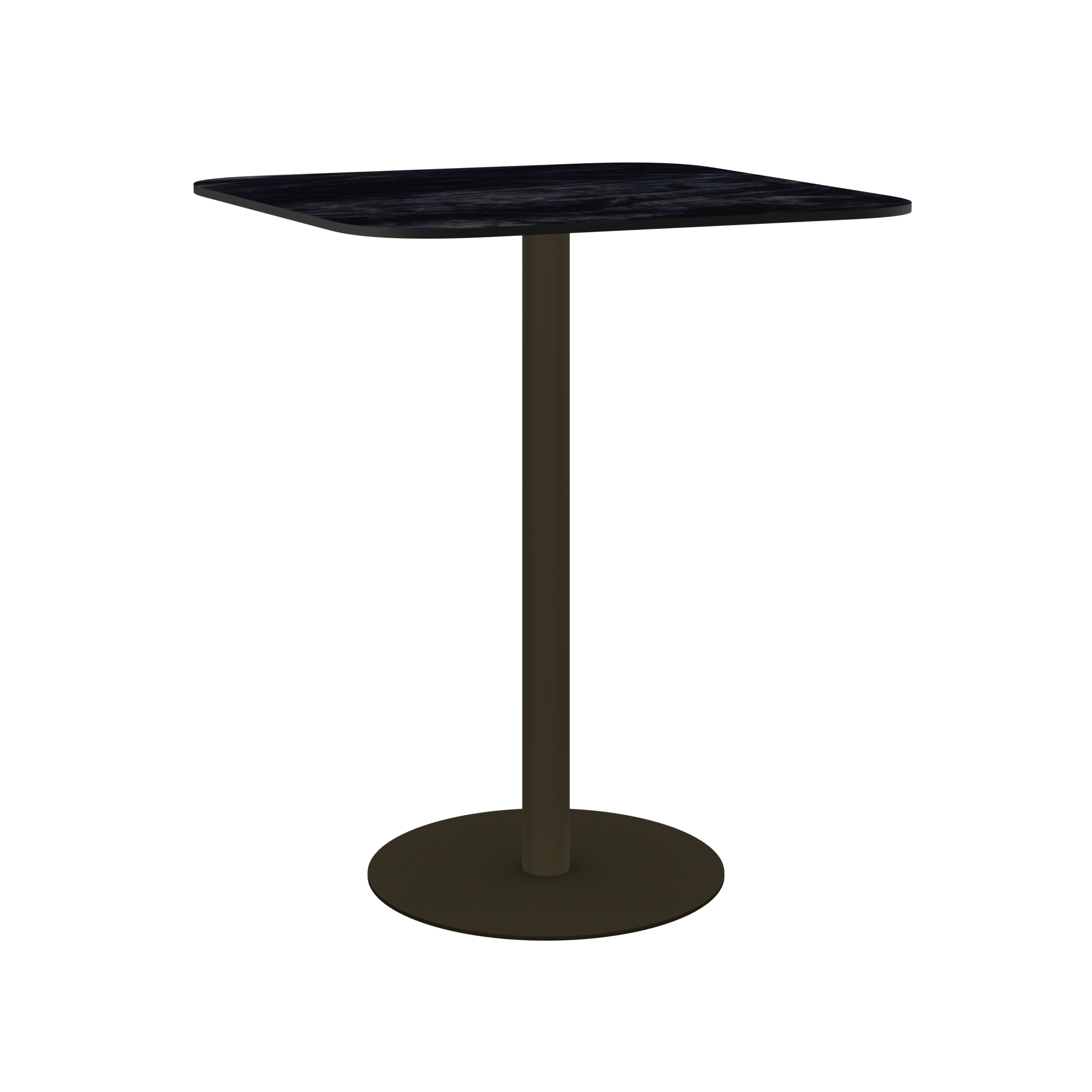 Halo Bar Table (80cm Rounded Square)