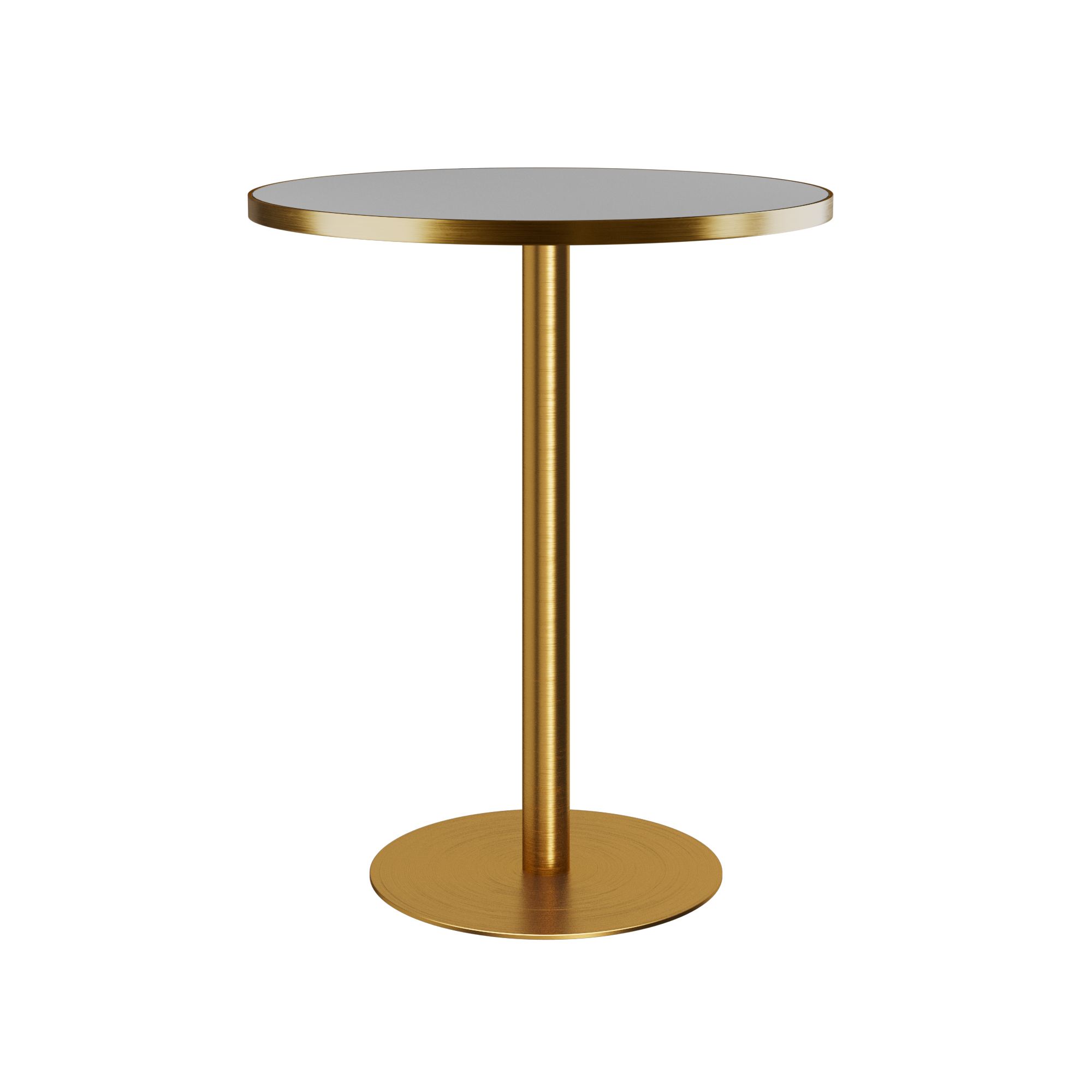 Halo Bar Table (80cm Round) With Rim