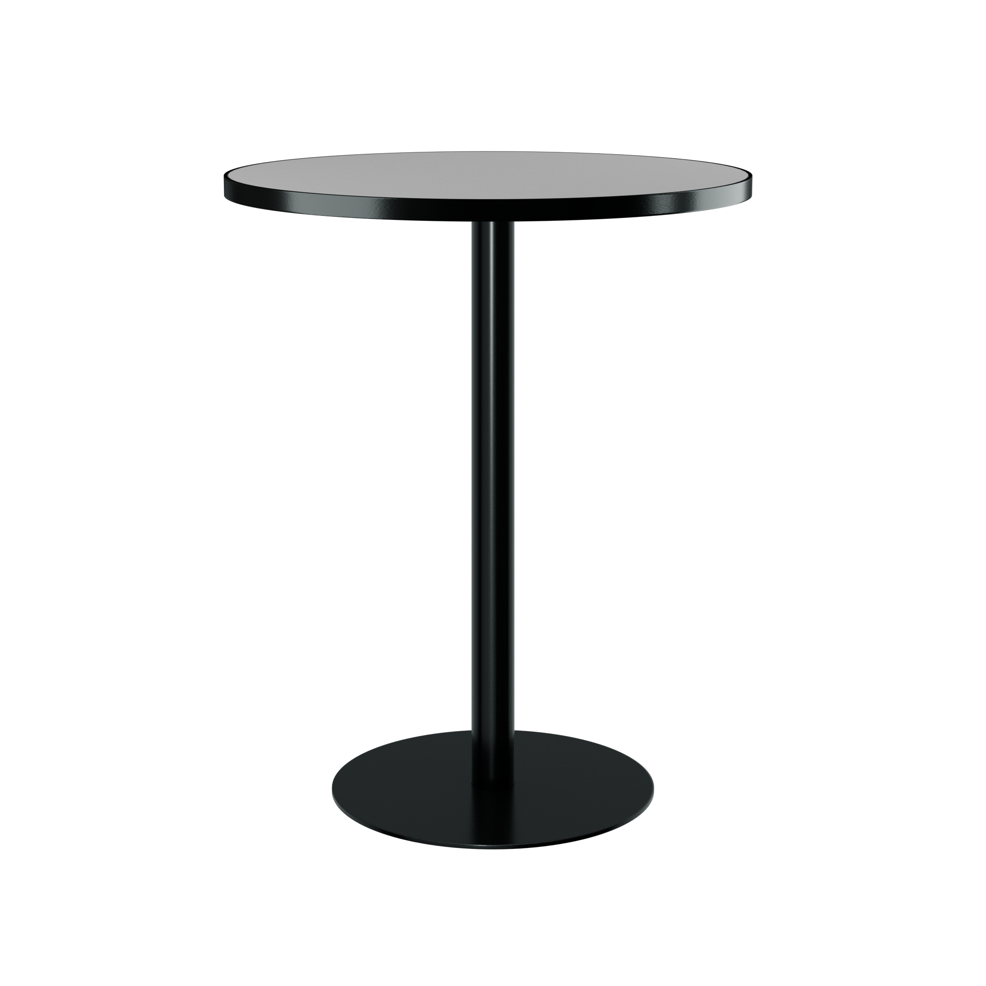 Halo Bar Table (80cm Round) With Rim