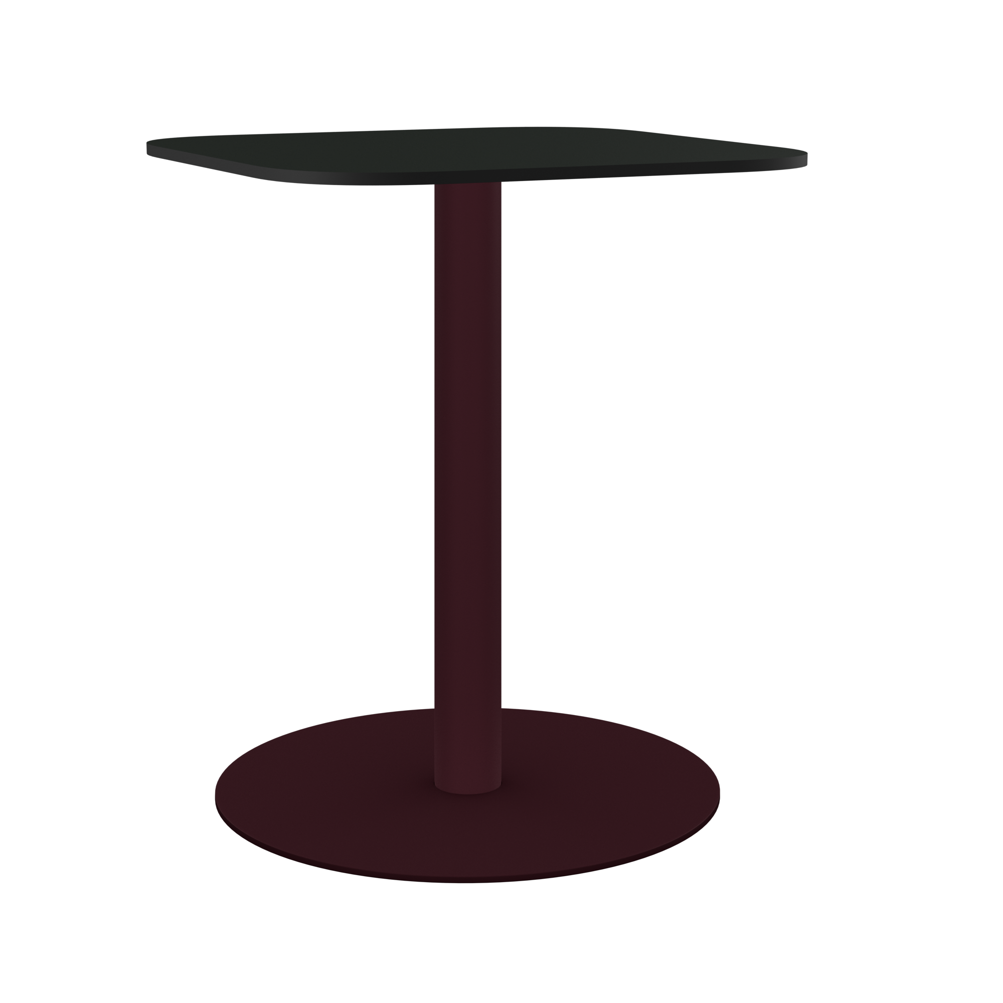 Halo Café Table (60cm Rounded Square)