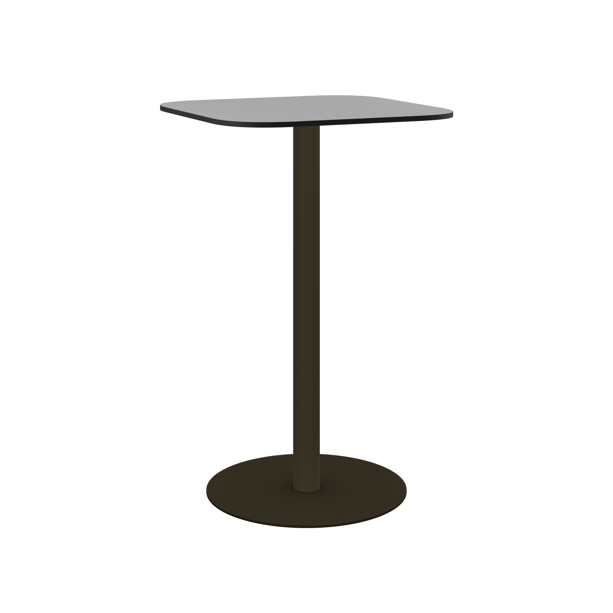 Halo Bar Table (60cm Rounded Square)