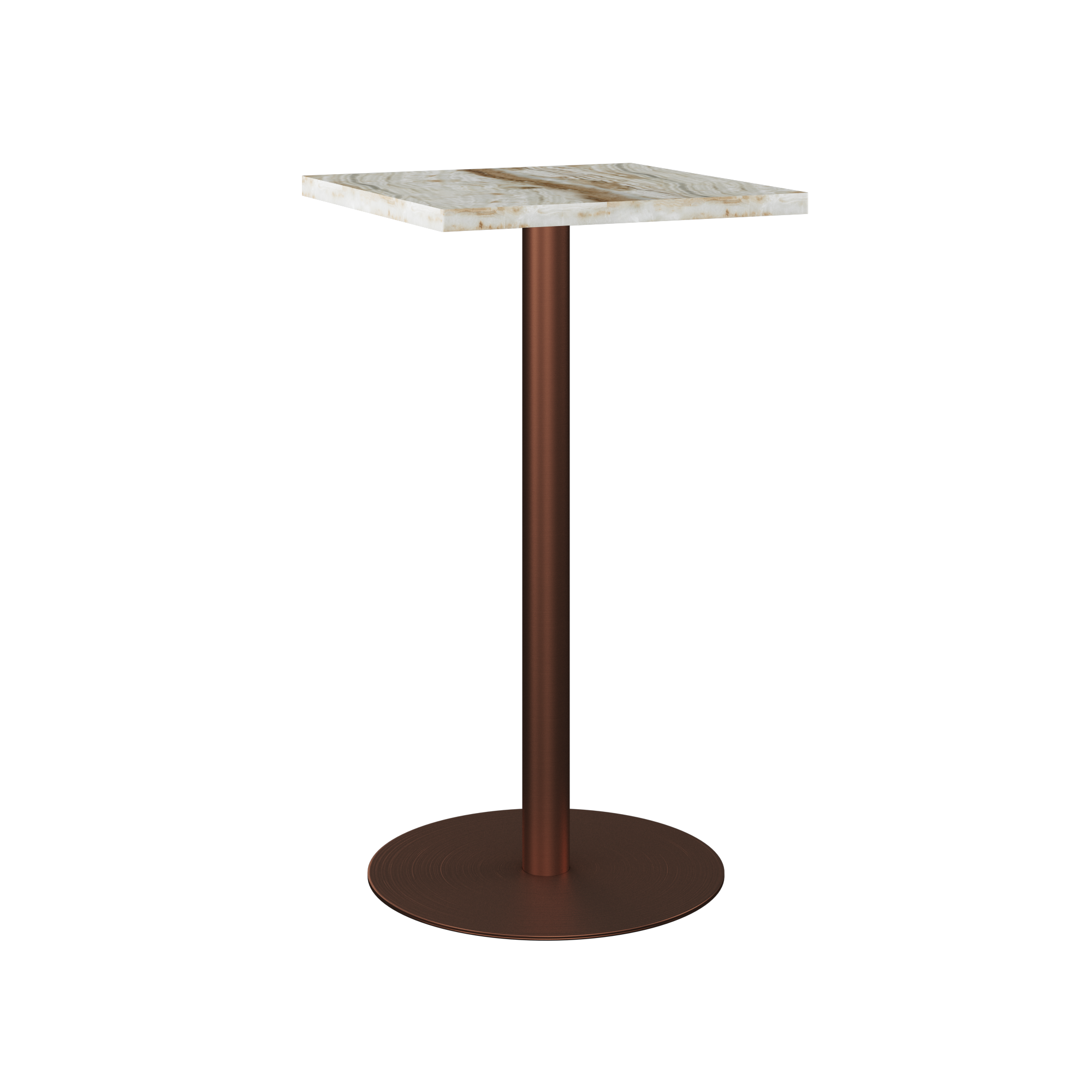 Halo Marble Bar Table (Square)