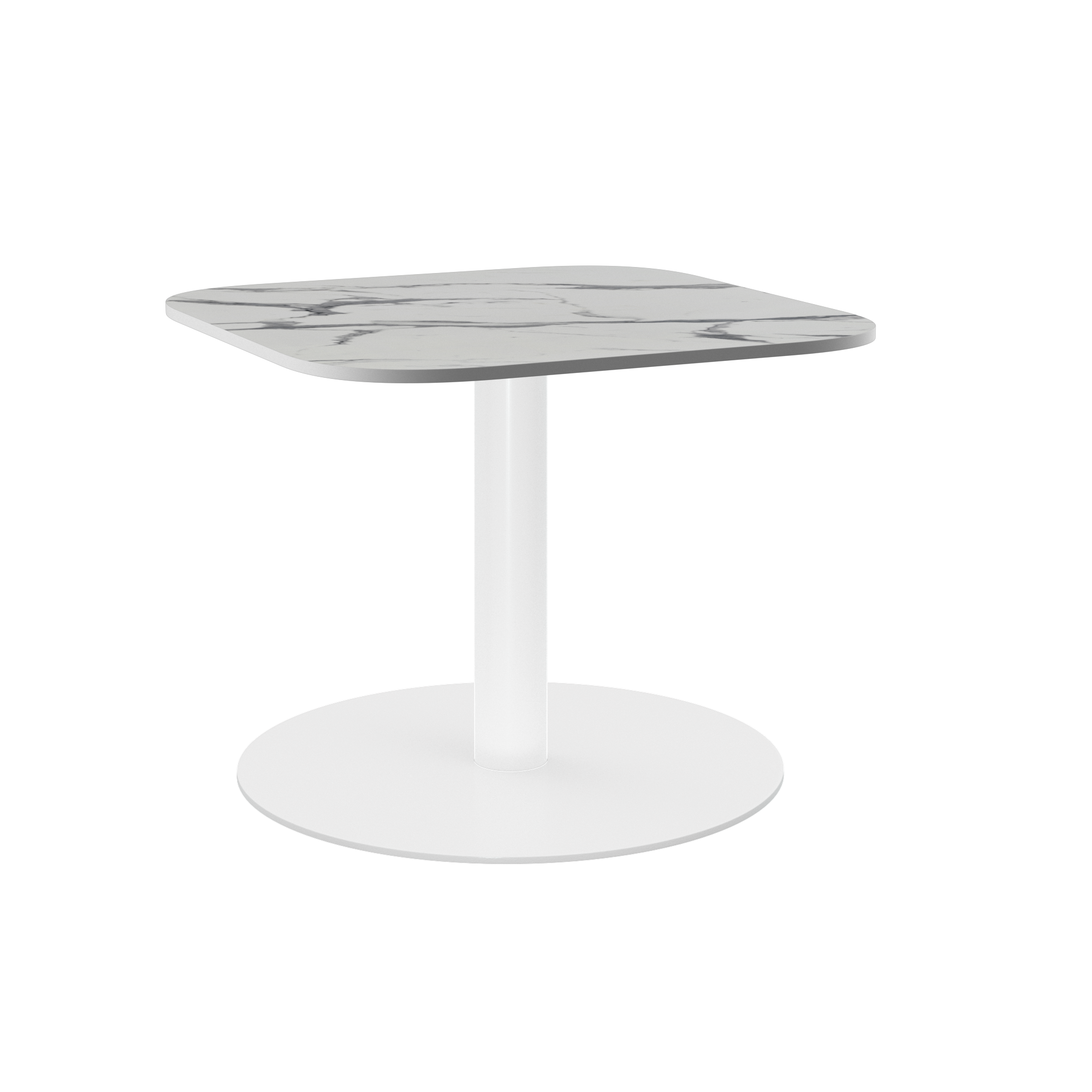 Halo Side Table (60cm Rounded Square)