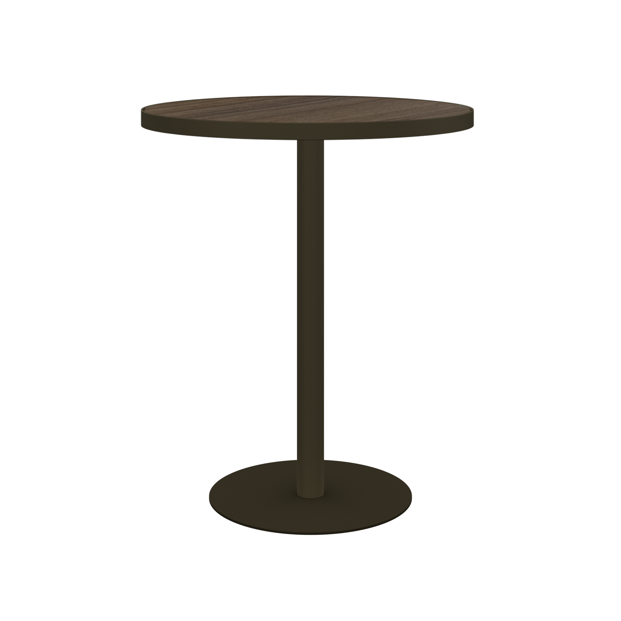 Halo Bar Table (80cm Round) With Rim