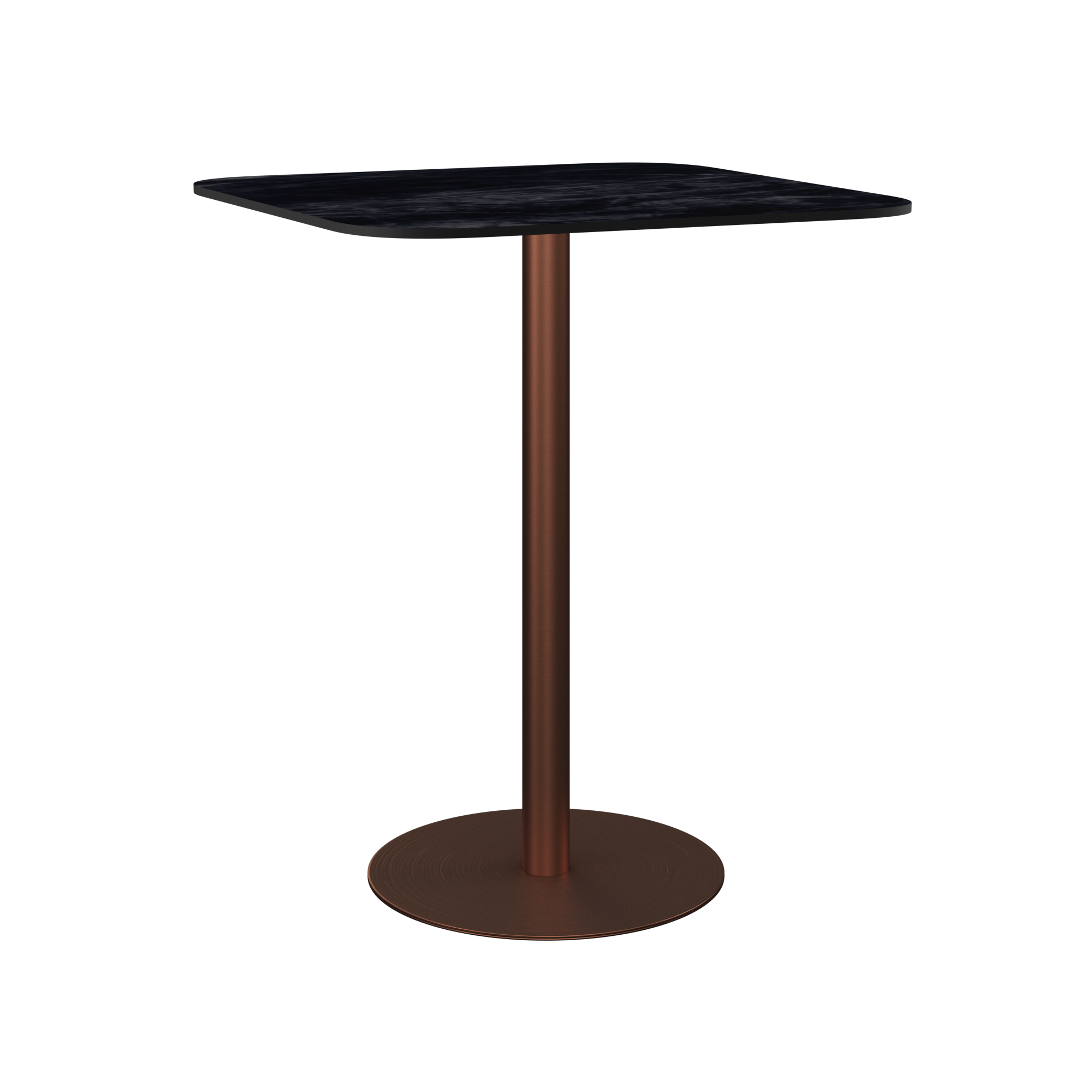 Halo Bar Table (80cm Rounded Square)