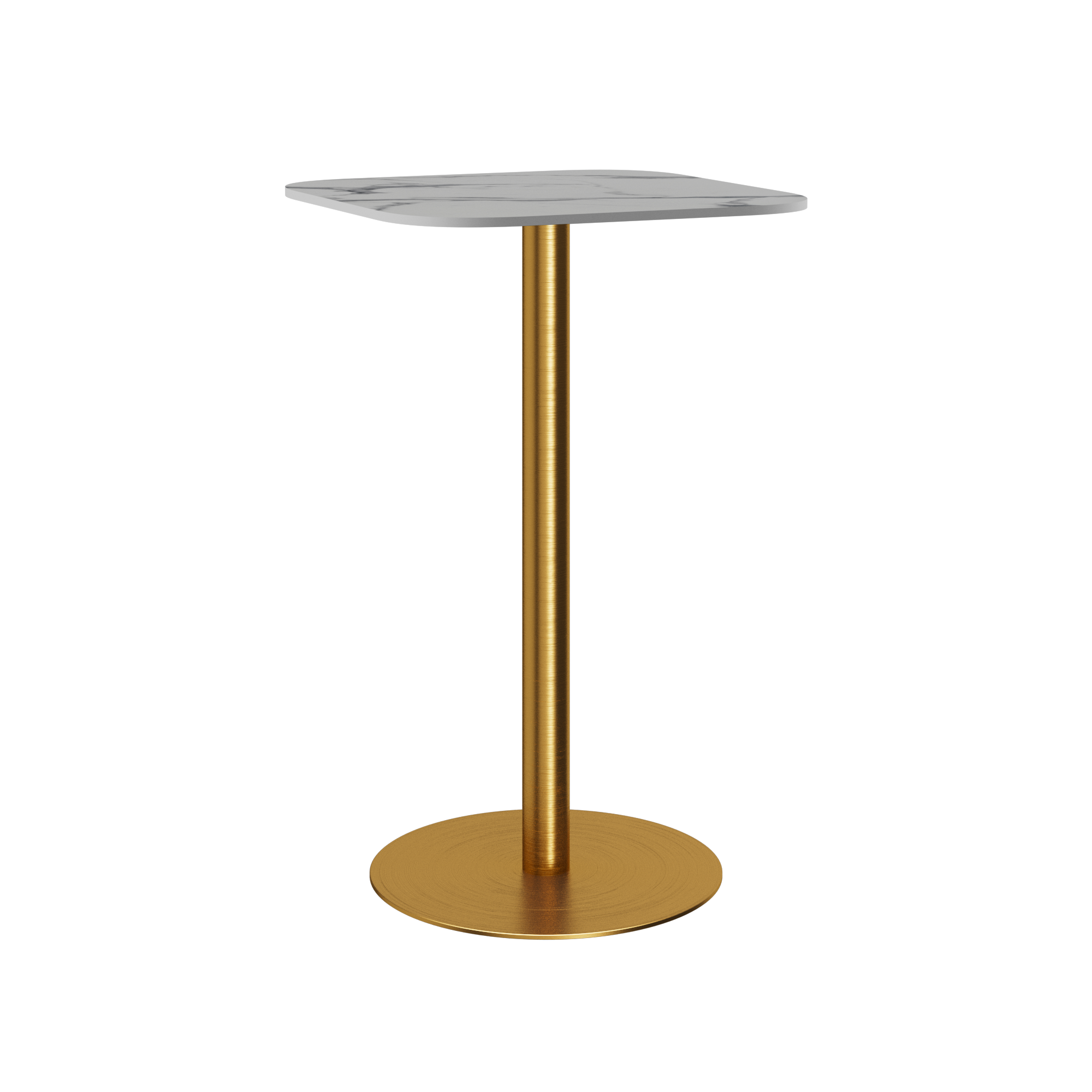 Halo Bar Table (60cm Rounded Square)