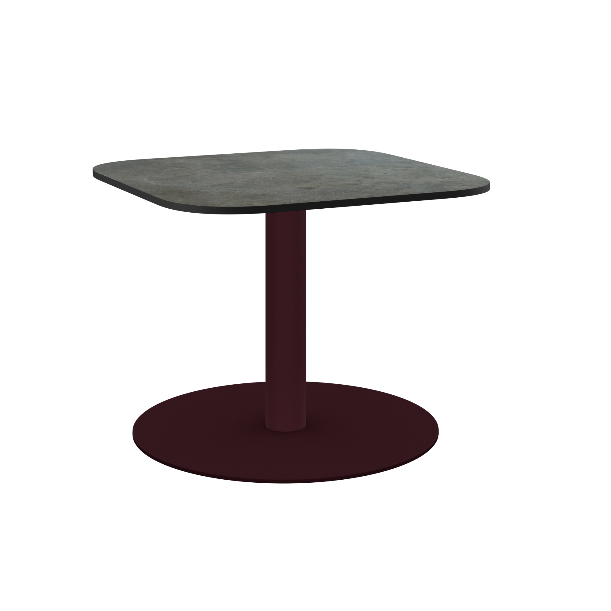 Halo Side Table (60cm Rounded Square)