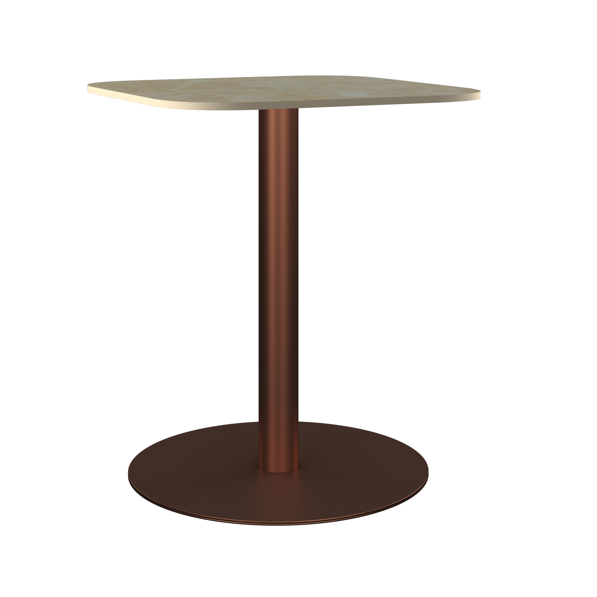 Halo Café Table (60cm Rounded Square)