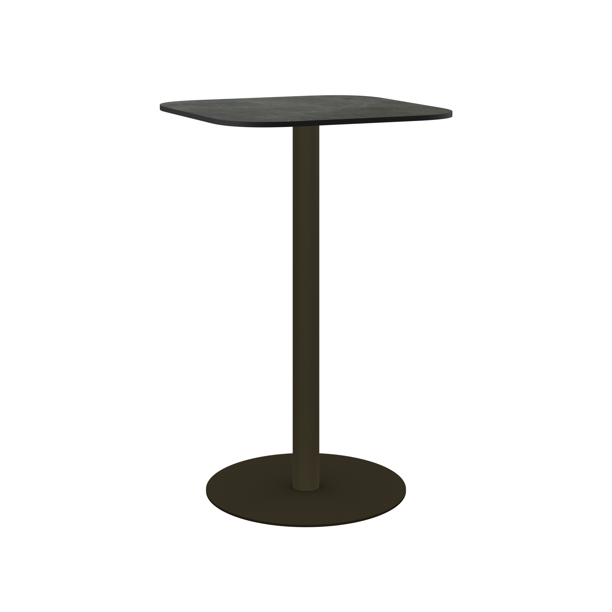 Halo Bar Table (60cm Rounded Square)