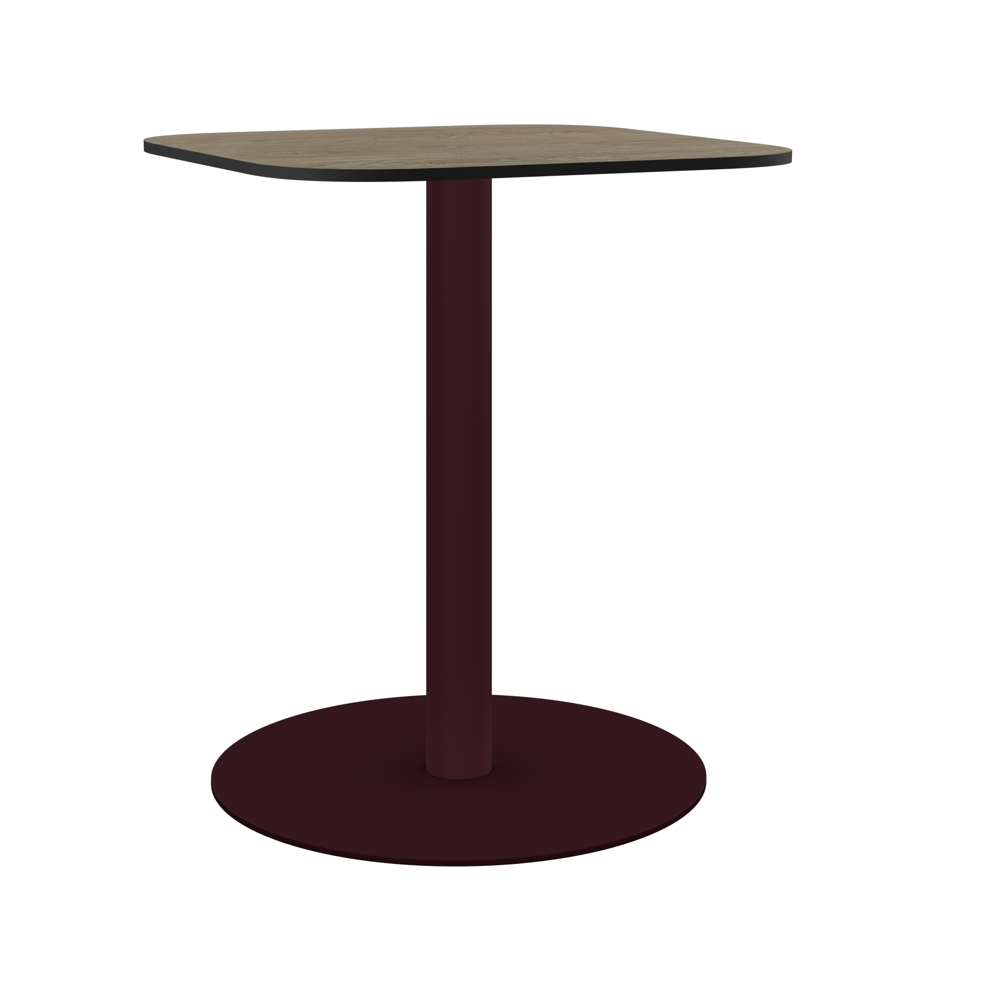 Halo Café Table (60cm Rounded Square)