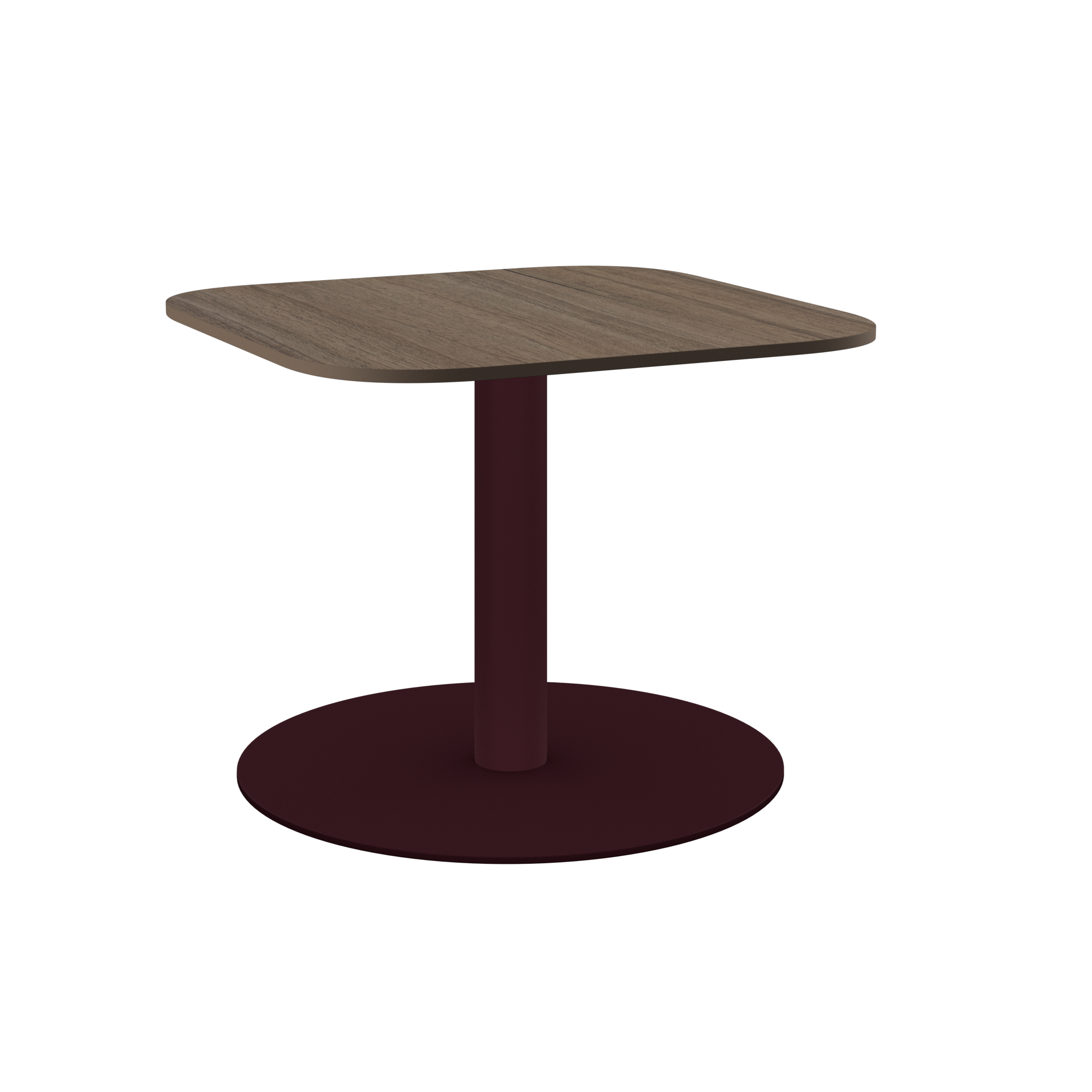 Halo Side Table (60cm Rounded Square)