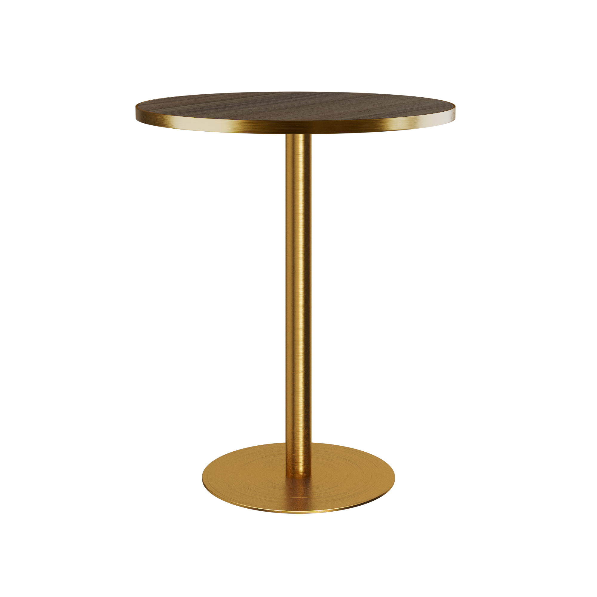Halo Bar Table (80cm Round) With Rim