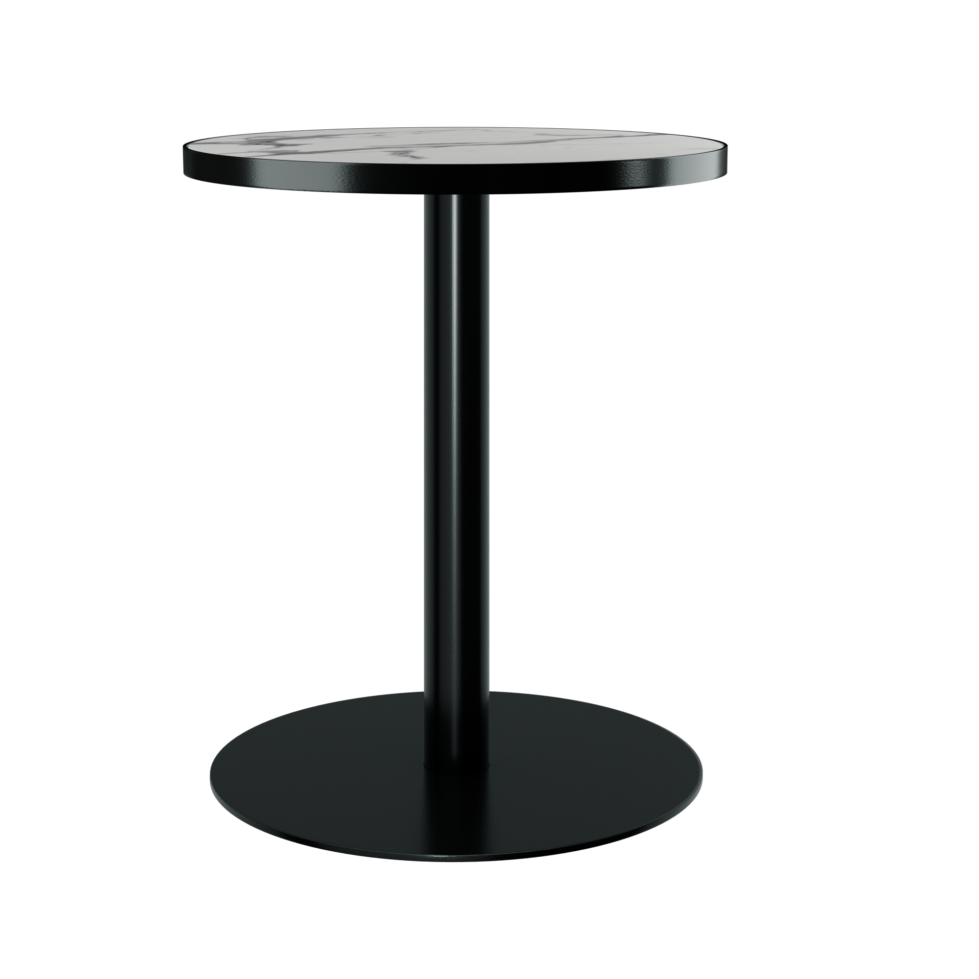 Halo Café Table (60cm Round) With Rim