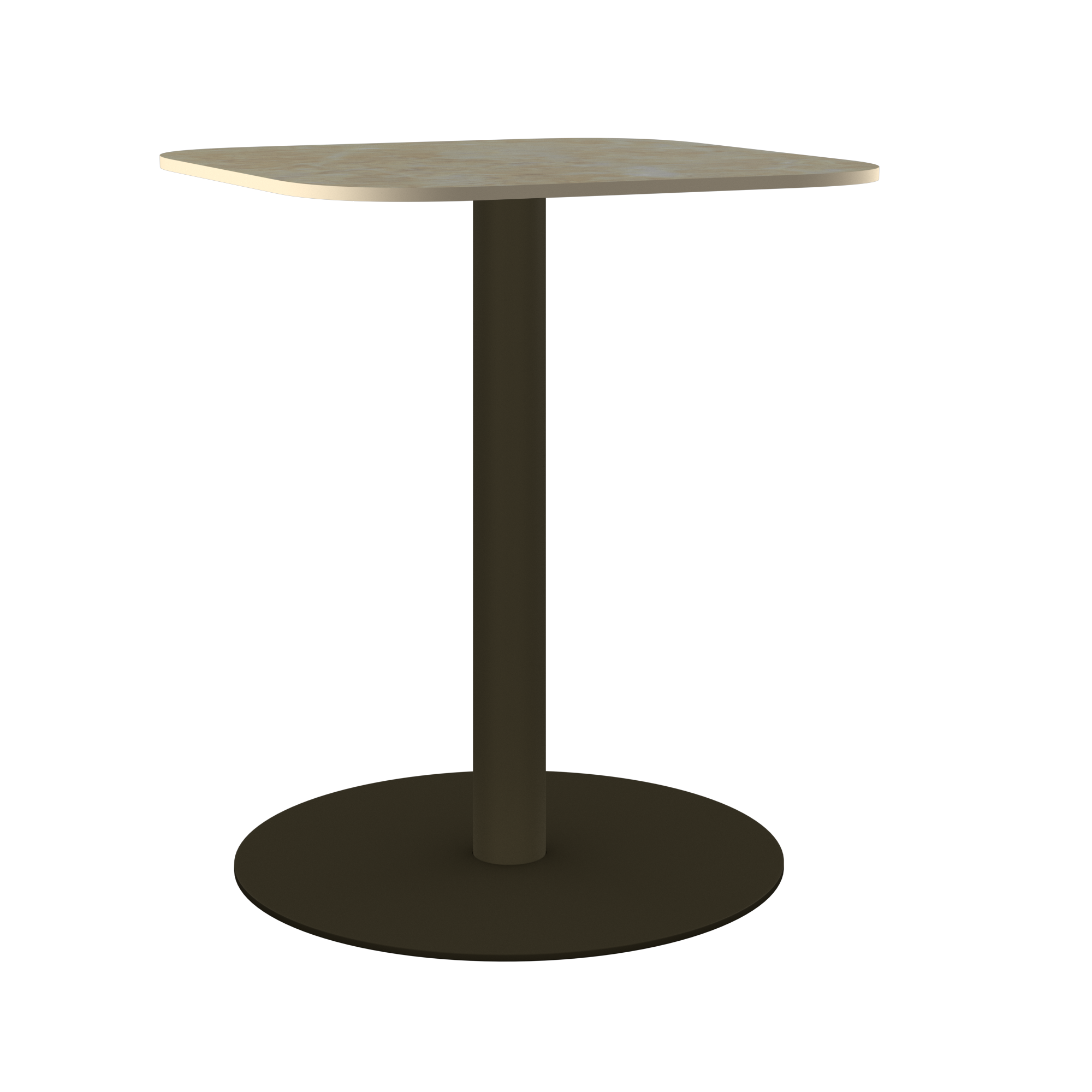 Halo Café Table (60cm Rounded Square)