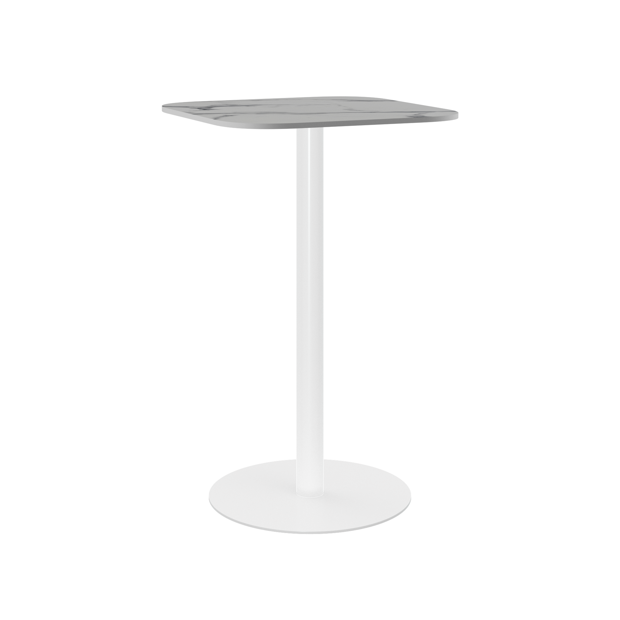Halo Bar Table (60cm Rounded Square)