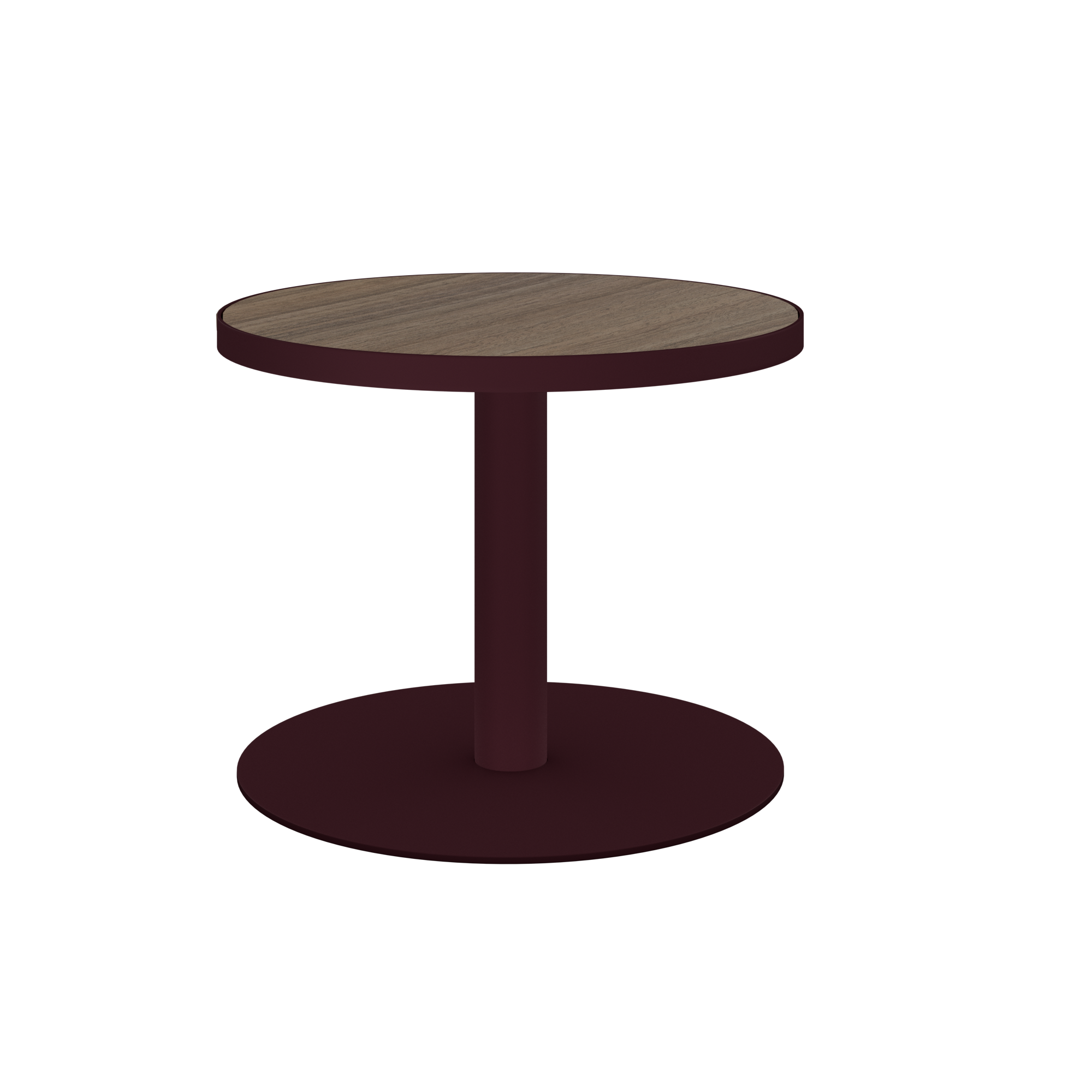 Halo Side Table (60cm Round) With Rim