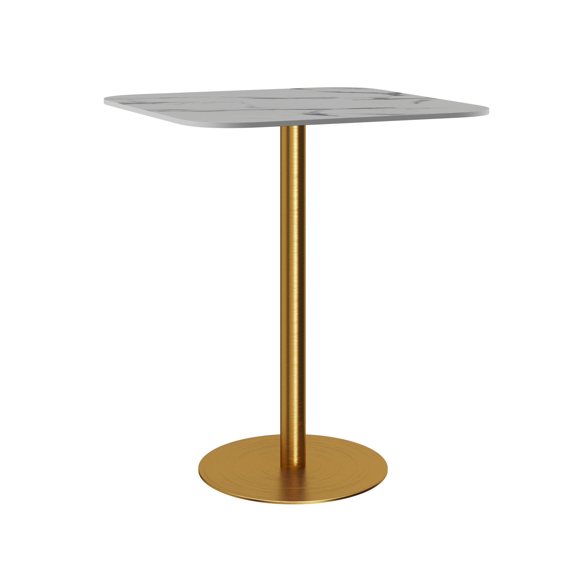 Halo Bar Table (80cm Rounded Square)
