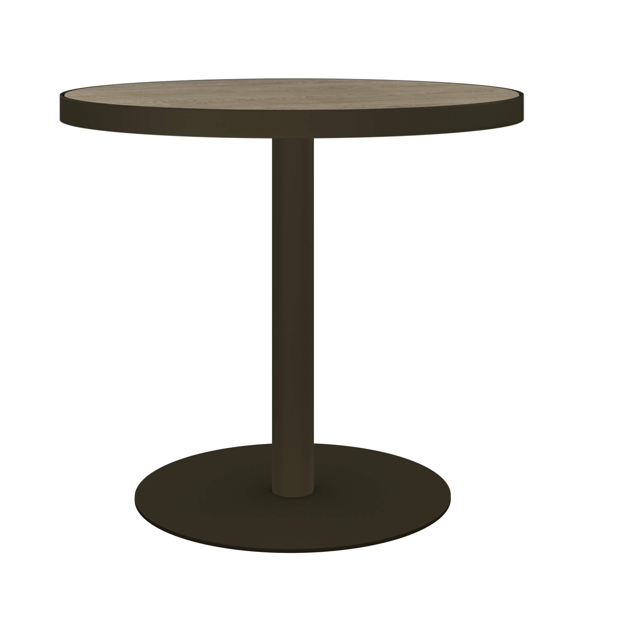 Halo Café Table (80cm Round) With Rim