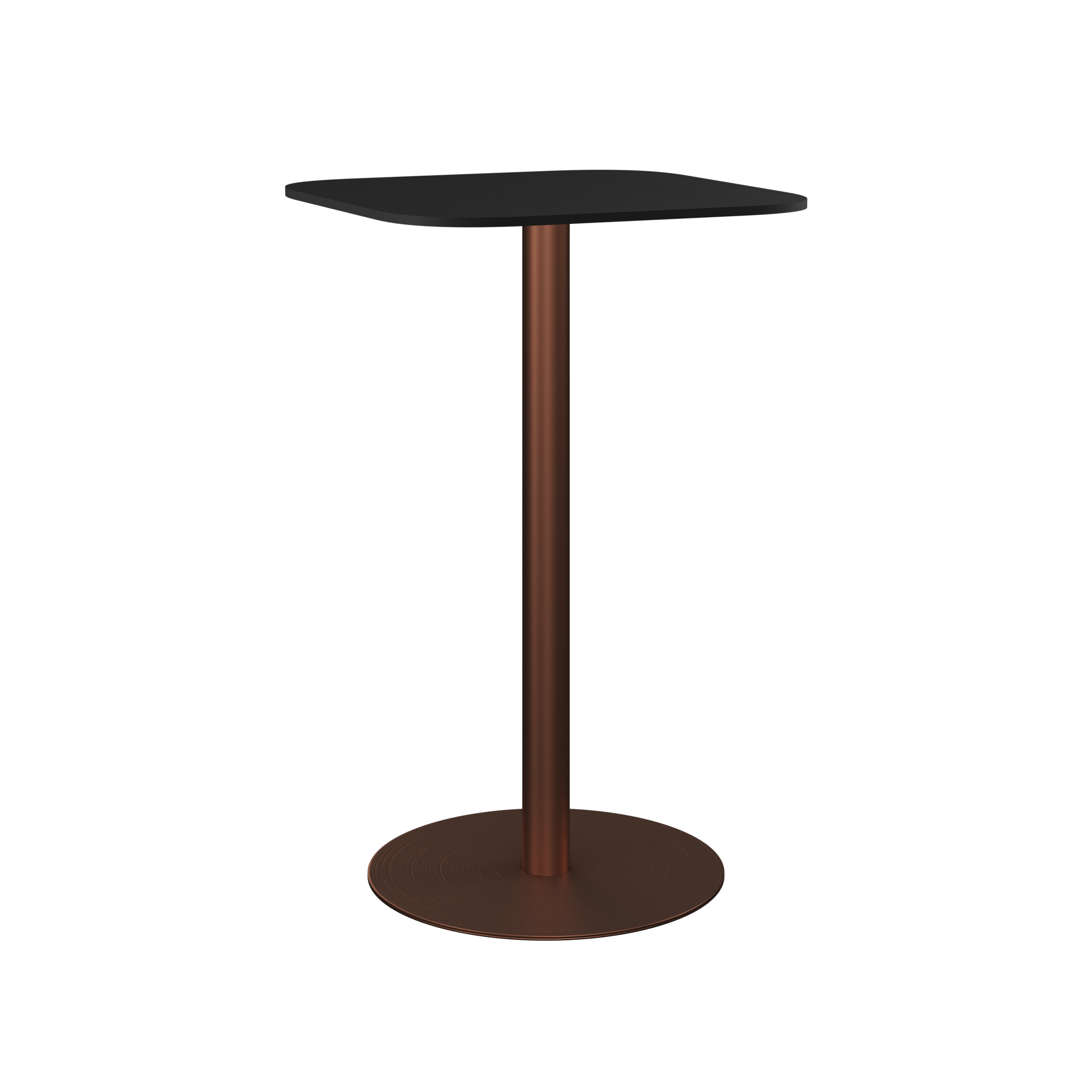 Halo Bar Table (60cm Rounded Square)