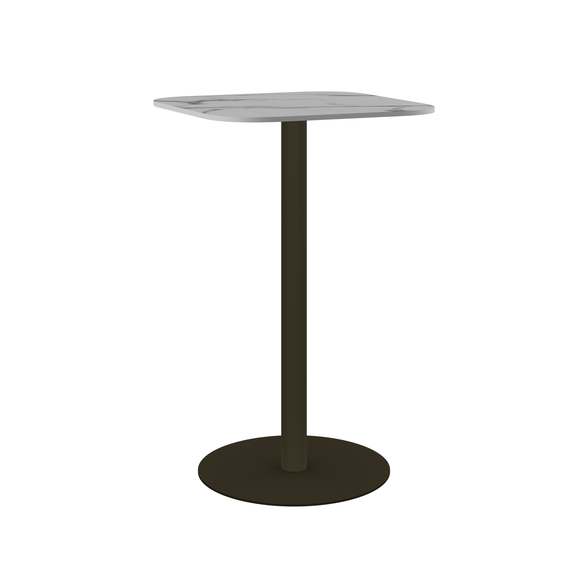 Halo Bar Table (60cm Rounded Square)