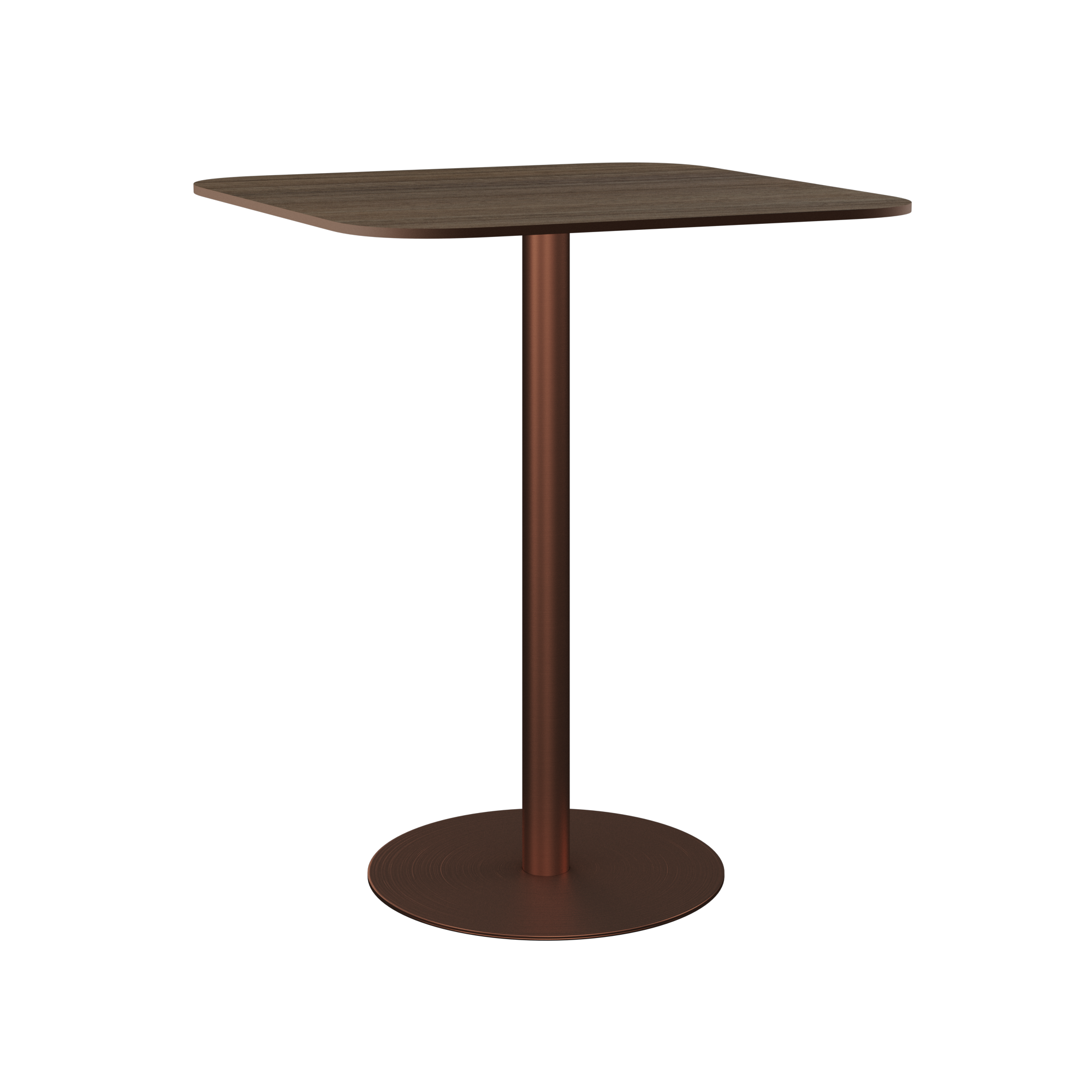 Halo Bar Table (80cm Rounded Square)