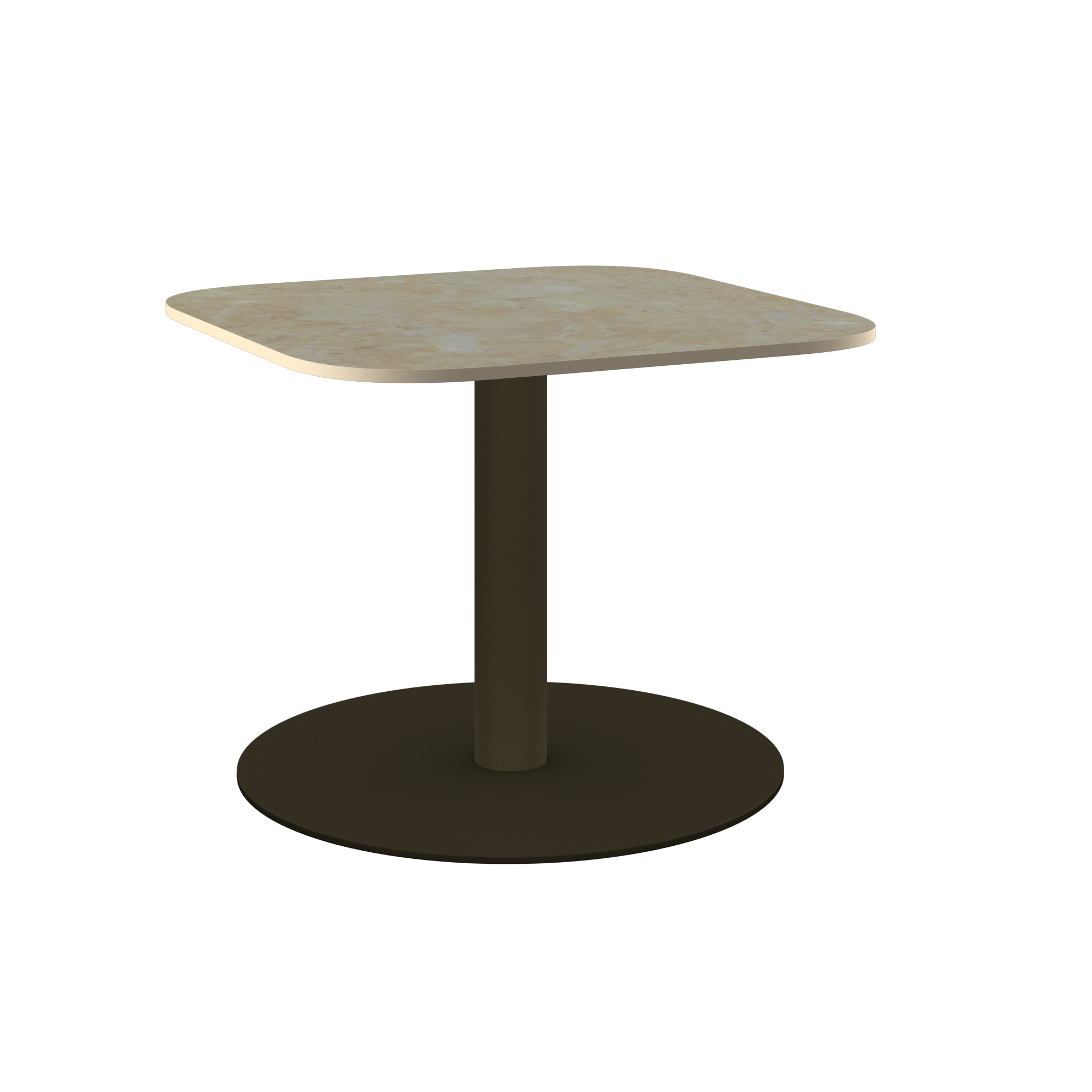 Halo Side Table (60cm Rounded Square)