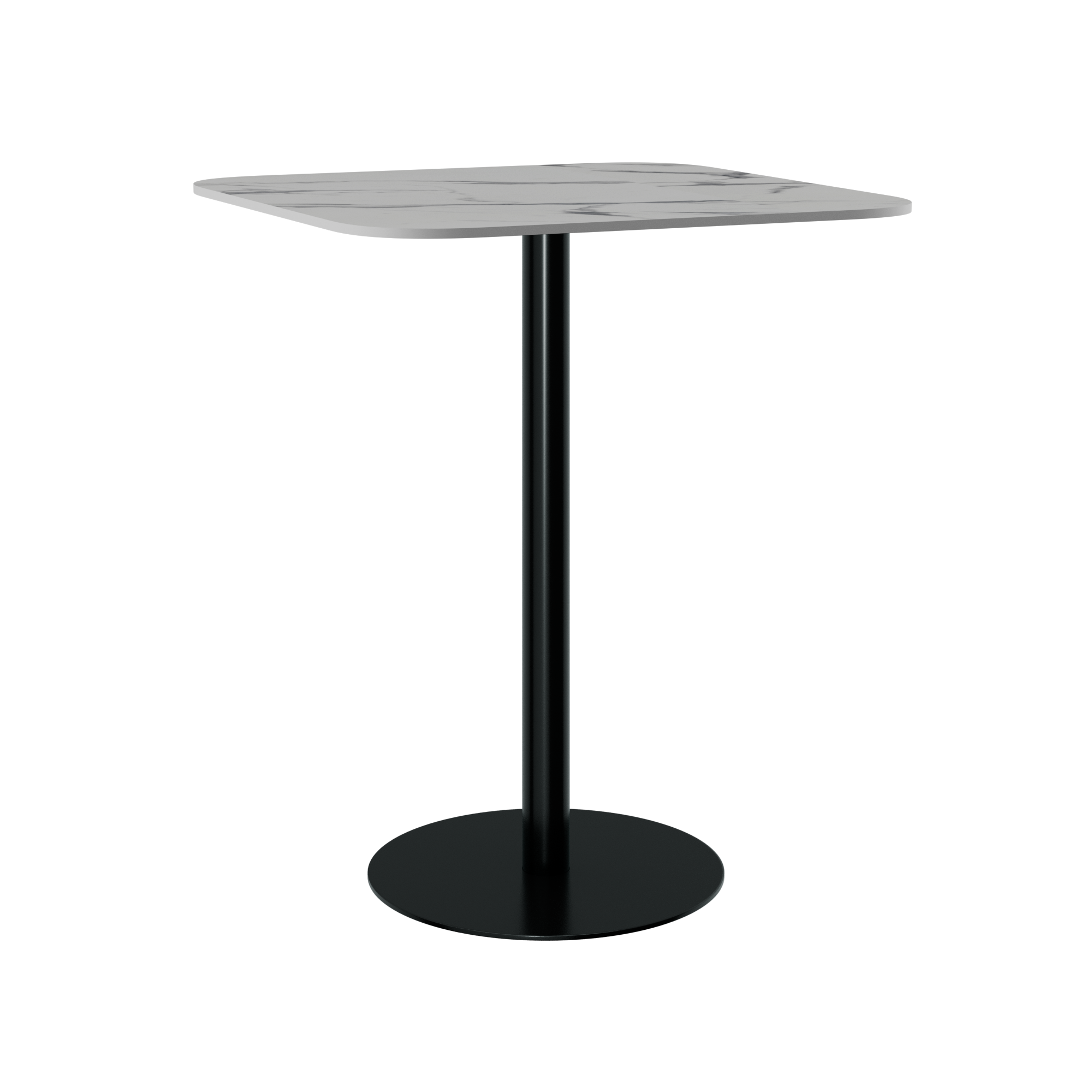 Halo Bar Table (80cm Rounded Square)