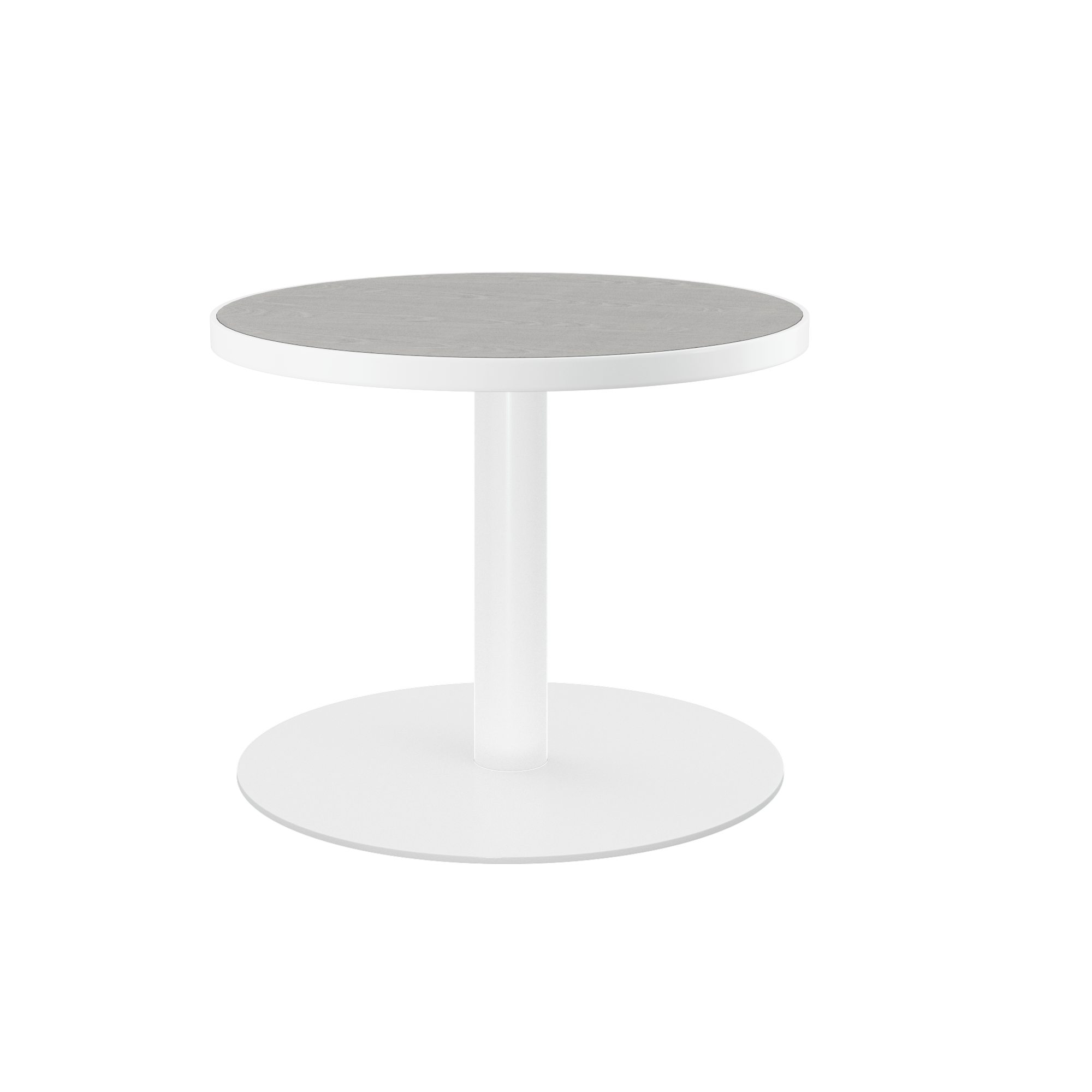 Halo Side Table (60cm Round) With Rim