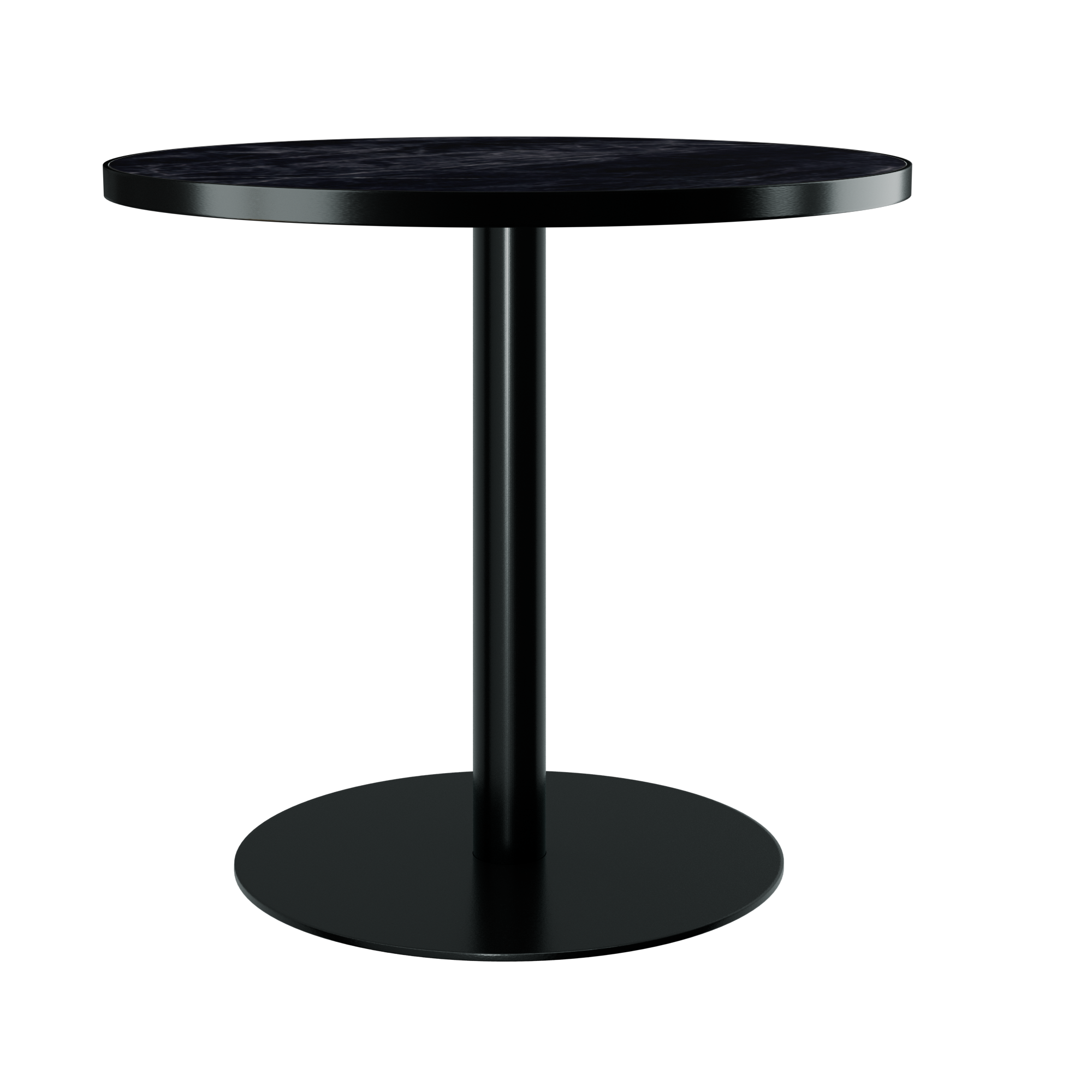 Halo Café Table (80cm Round) With Rim