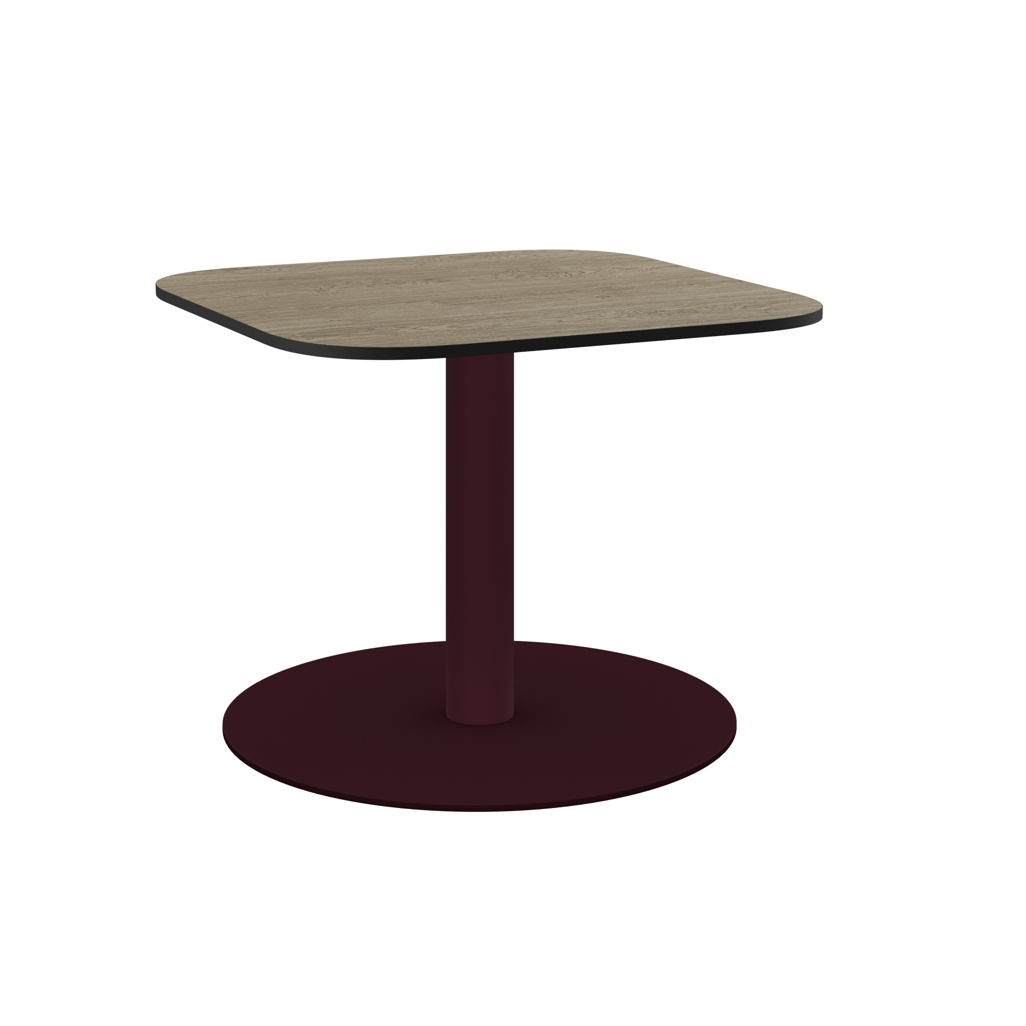 Halo Side Table (60cm Rounded Square)