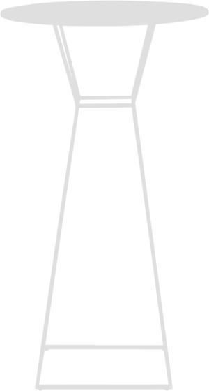 Hourglass Bar Table (Round)
