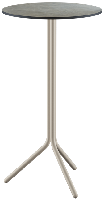 Poseidon Bar Table - Neutral (Round)