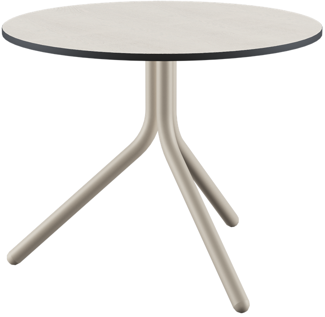 Poseidon Side Table - Neutral (Round)