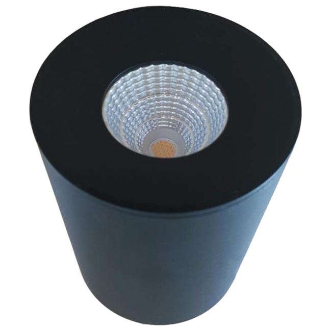 Surface Mounted Up Light - Black 14W LED