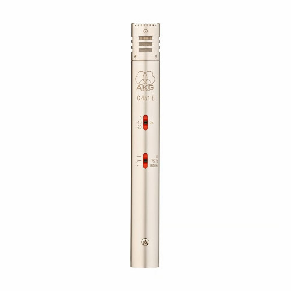 Microphone: AKG C451B Condenser