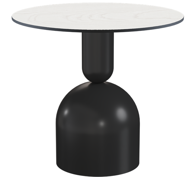 Ava Café Table - Neutral (Round)