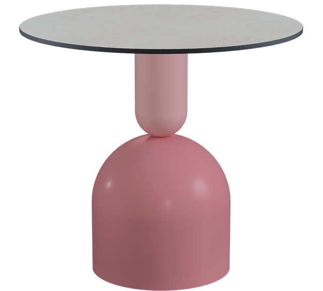 Ava Café Table - Colourful (Round)