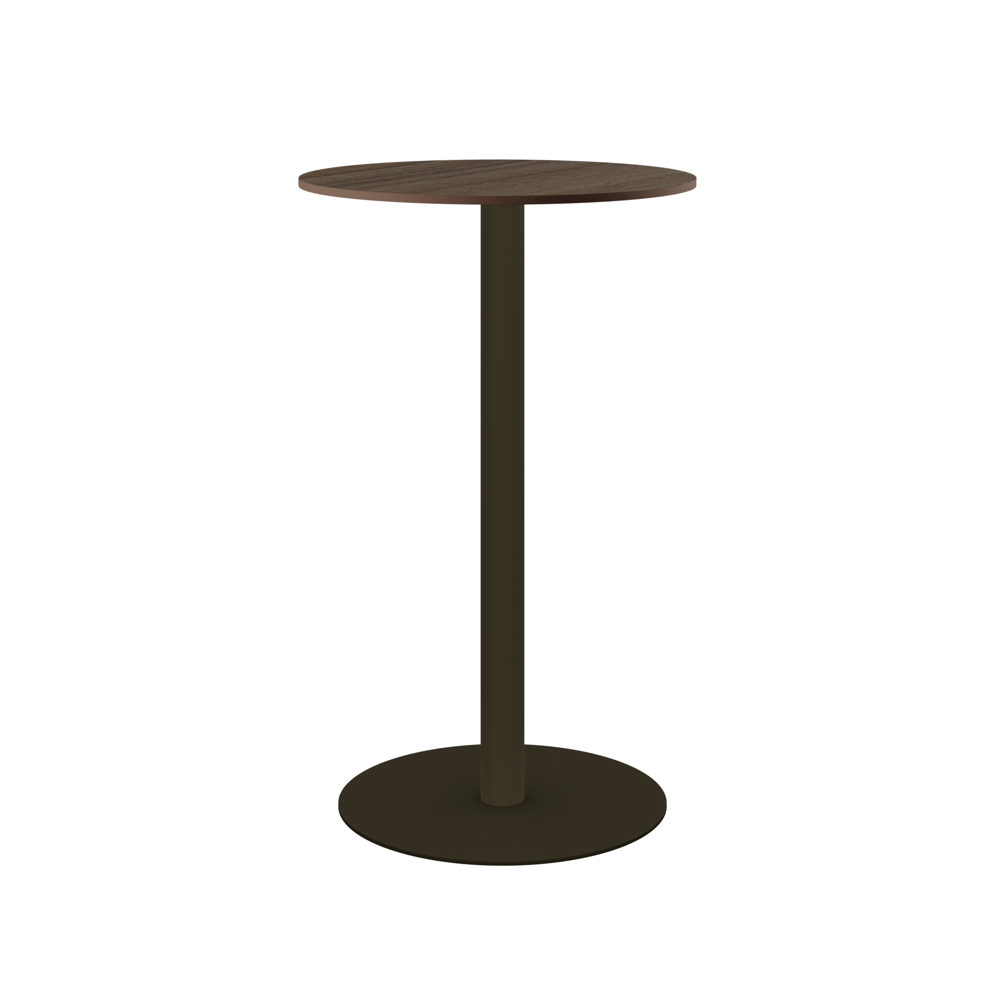Halo Bar Table (60cm Round) With Rim