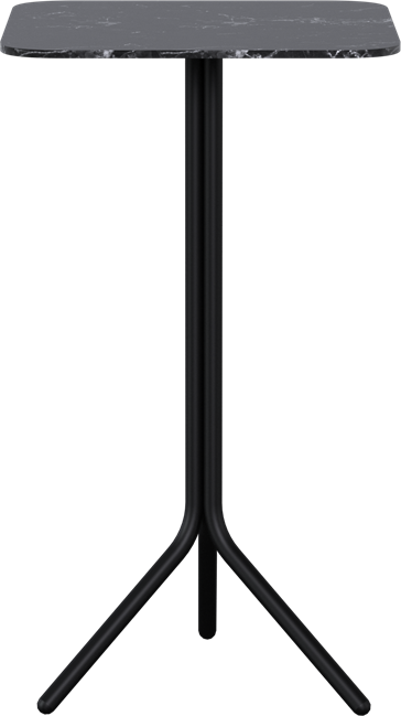 Poseidon Bar Table - Neutral (Rounded Square)