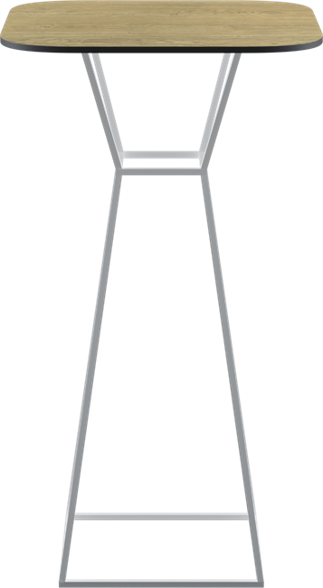 Hourglass Bar Table (Rounded Square)