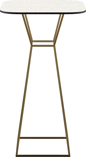 Hourglass Bar Table (Rounded Square)