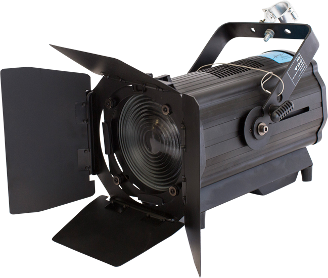 LED Fresnel DMX Dimmer and Zoom