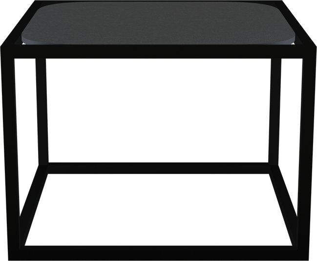 Linear Side Tables (Rounded Square)