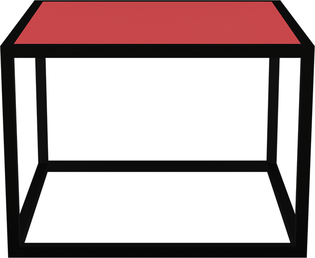 Linear Side Tables (Square)