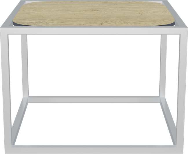Linear Side Tables (Rounded Square)