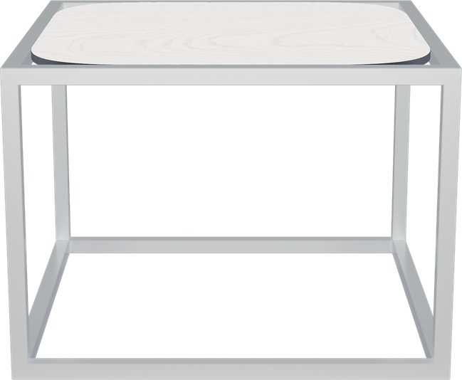 Linear Side Tables (Rounded Square)