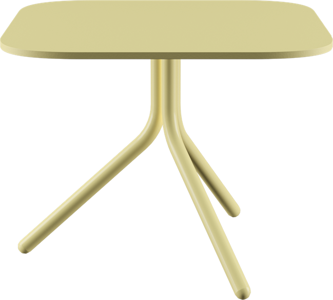 Poseidon Side Table - Colourful (Round Square)